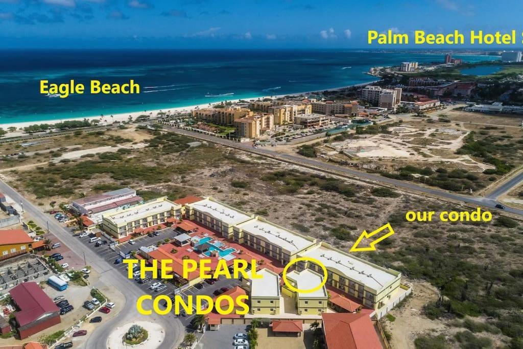 Aruba Condo The Pearl - At Eagle Beach - Minute Walk! 棕榈滩 外观 照片